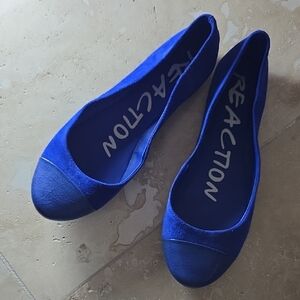 Kenneth Cole Reaction Women's Slipified Vibrant Blue Loafers SZ 7